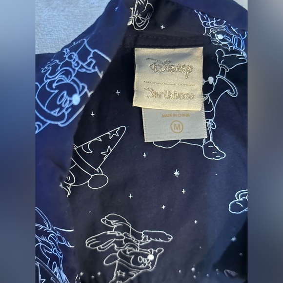 Disney HerUniverse Mickey Sorcerer Collared Button Down shirt - Picture 3 of 4